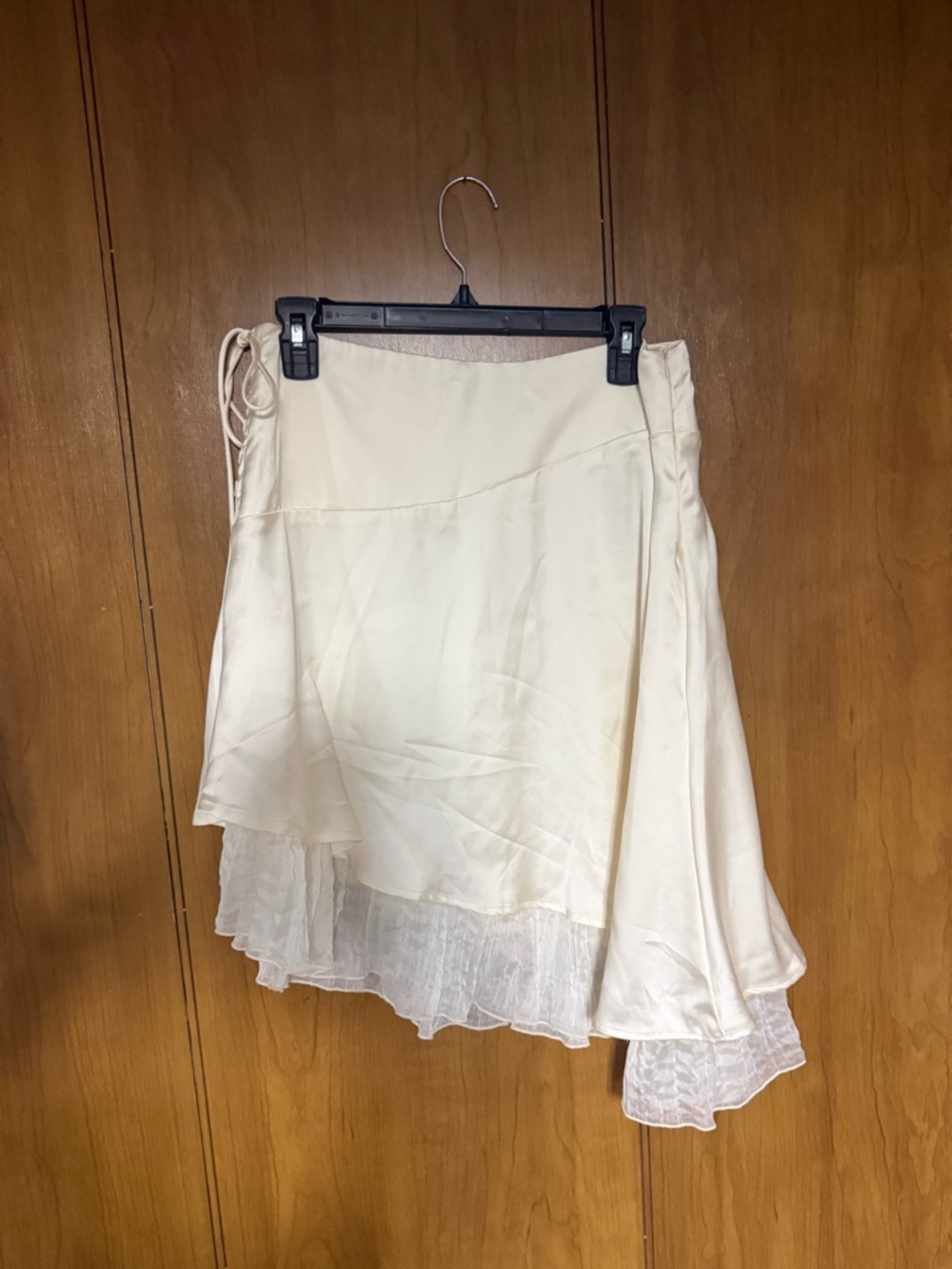 Princess Polly Rosemead Layered Asymmetric Satin Skirt - Picture 3 of 4